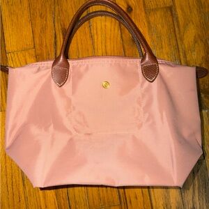 Longchamp Le Pliage Small Handbag - Pink Tea Color